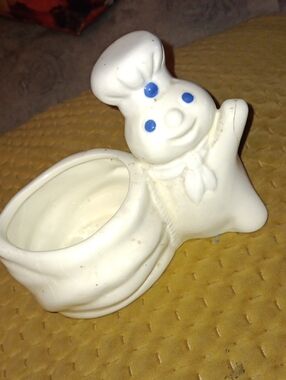 Pillsbury Doughboy Ceramic scrub/sponge 🧽  holder